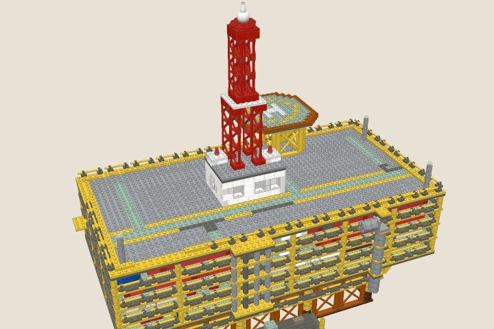 The model at the end of bag 9, Helipad