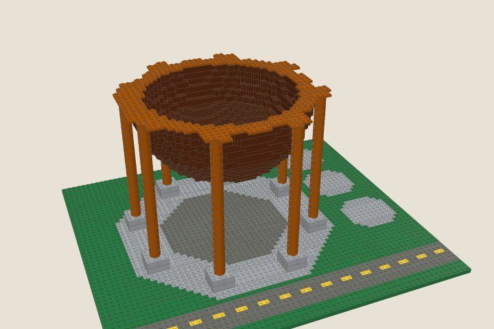 The model at the end of bag 3, Lower half