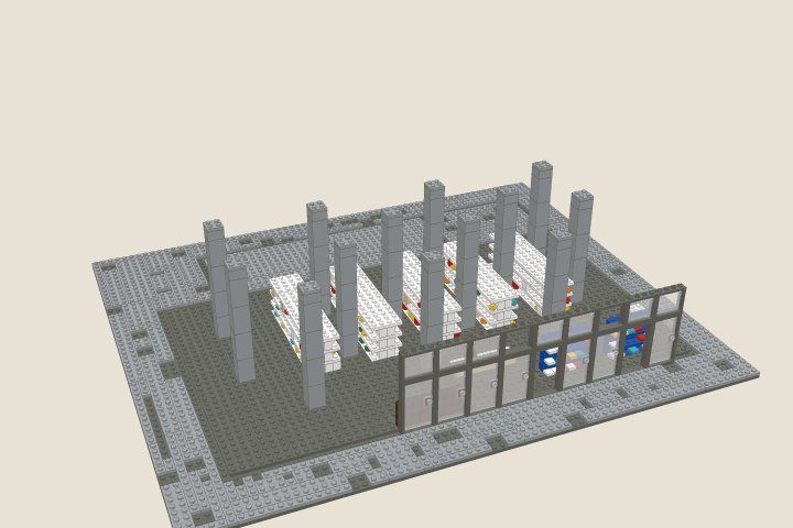 The model at the end of bag 3, Storefront