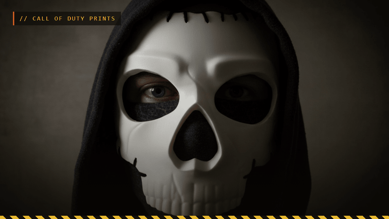 Call of Duty Ghost Mask 3D Print Files: Wear It or Display It - PropBuilds