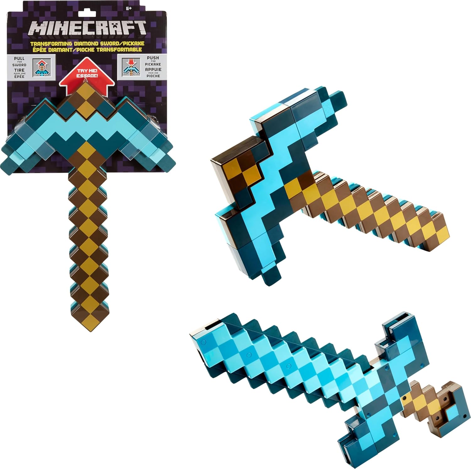 Minecraft Diamond Sword Replicas Compared: Mattel vs Noble Collection vs Foam - PropBuilds