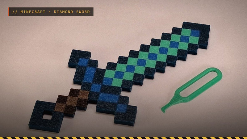 Minecraft Diamond Sword Replicas Compared: Mattel vs Noble Collection vs Foam - PropBuilds