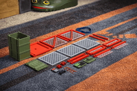 Assembled Rust hackable crate prop with cosmetic rubber band straps thumbnail 2