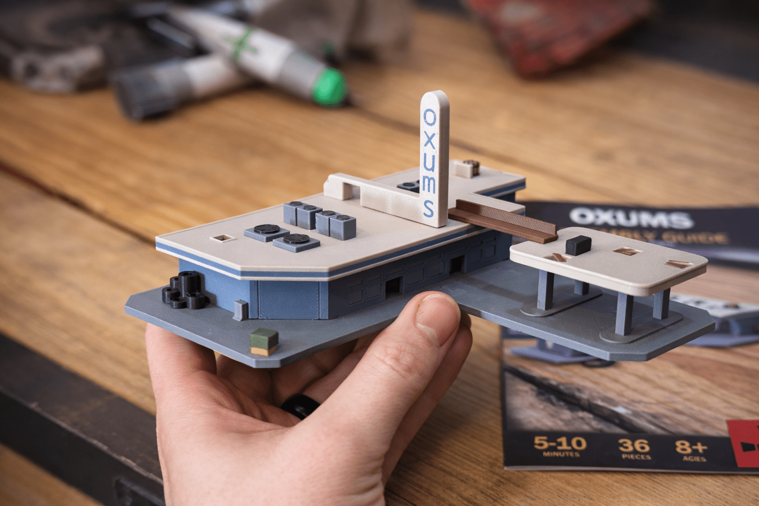 Rust Oxums Gas Station DIY Build Kit - PropBuilds - 