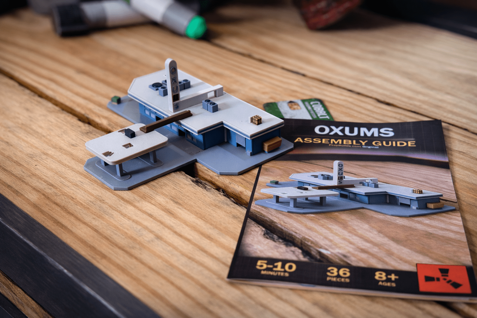 Rust Oxums Gas Station DIY Build Kit - PropBuilds - 