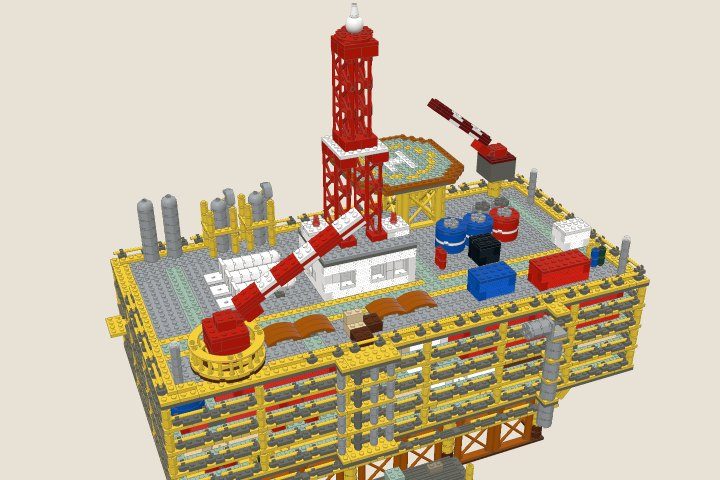 The model at the end of bag 11, Cranes