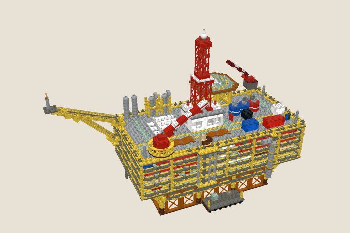 The model at the end of bag 12, Flare boom
