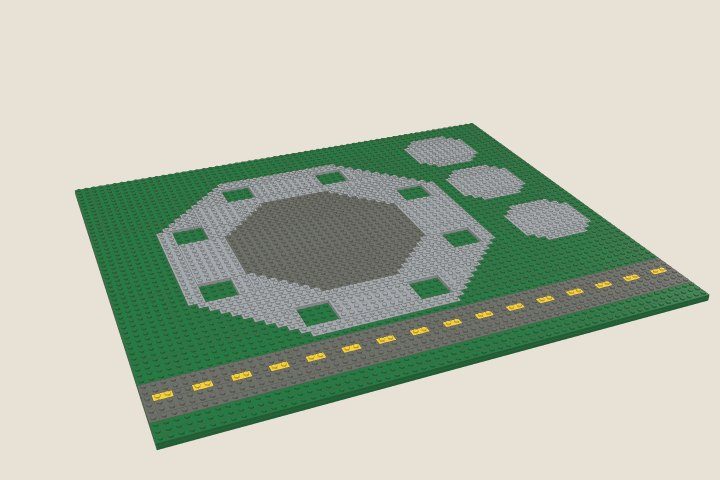 The model at the end of bag 1, Base